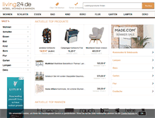 Tablet Screenshot of living24.de